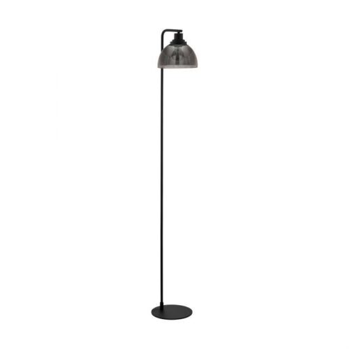 Eglo Beleser Vloerlamp Zwart/Zwart Transparant