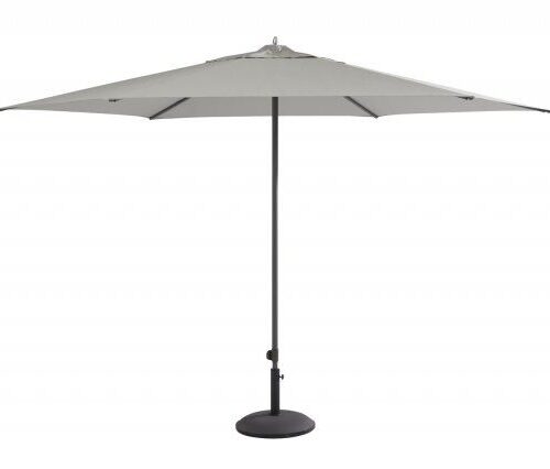 4SO parasol Azzurro 350 cm. Ø Mid Grey