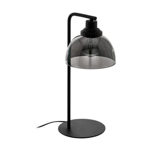 Eglo Beleser Tafellamp Zwart/Zwart Transparant