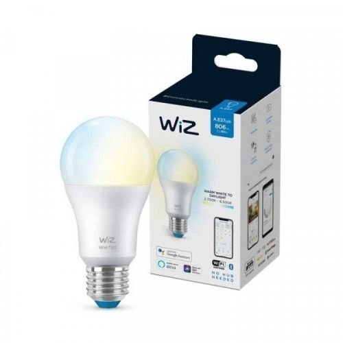 Wiz Wi-Fi BLE TW/8.5W A60 927-65 E27 White
