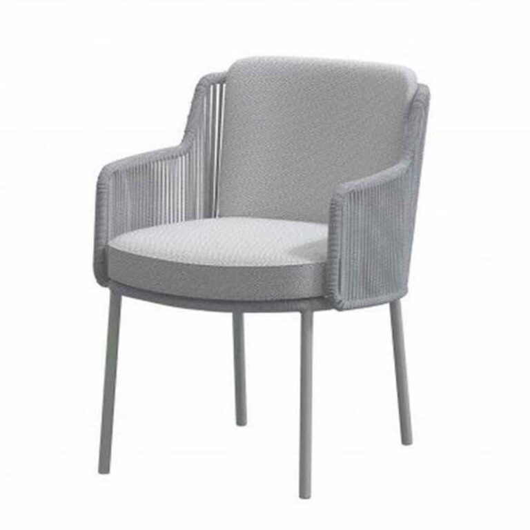 4SO Bernini dining chair Frozen with 2 cushions