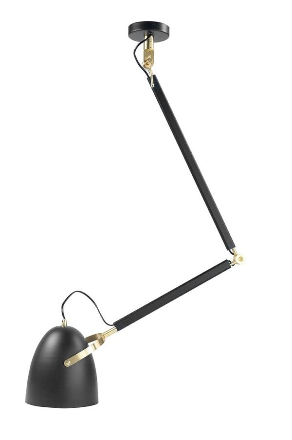 Highlight Cupra Plafondlamp P6084.01 Zwart/Goud